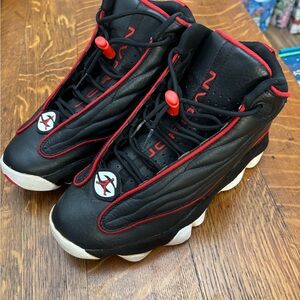 Jordan 13 Black and Red Athletic Trainers
